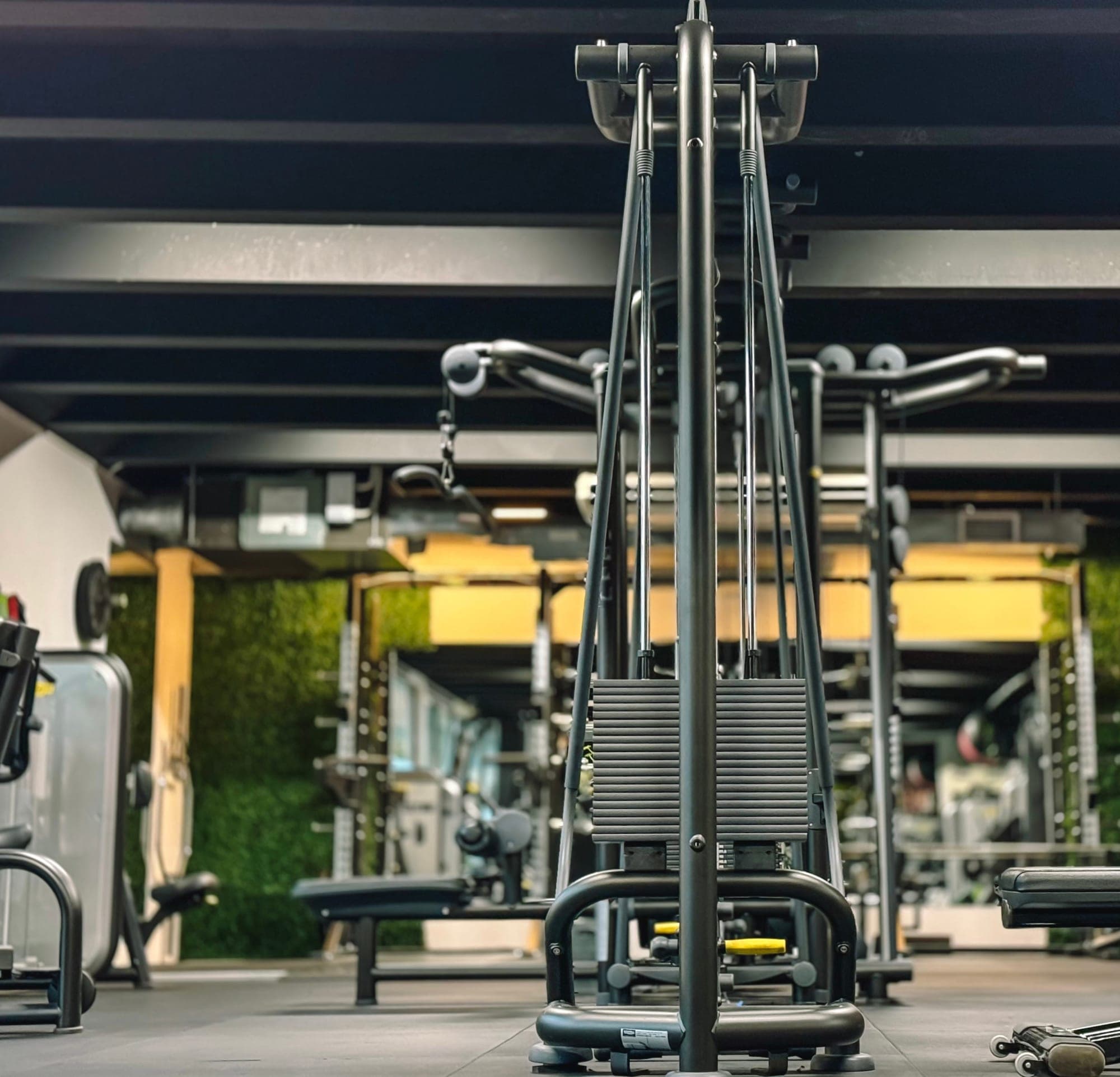 Weights room at W Fitness, Wanaka